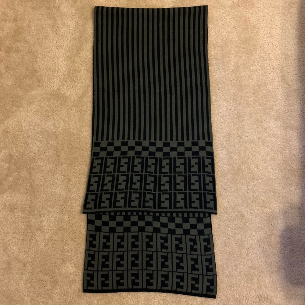 Black Fendi Scarf